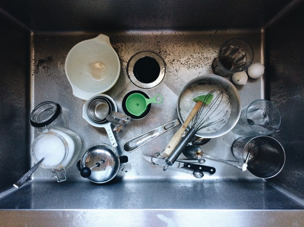 strong coffee and sweet waffles